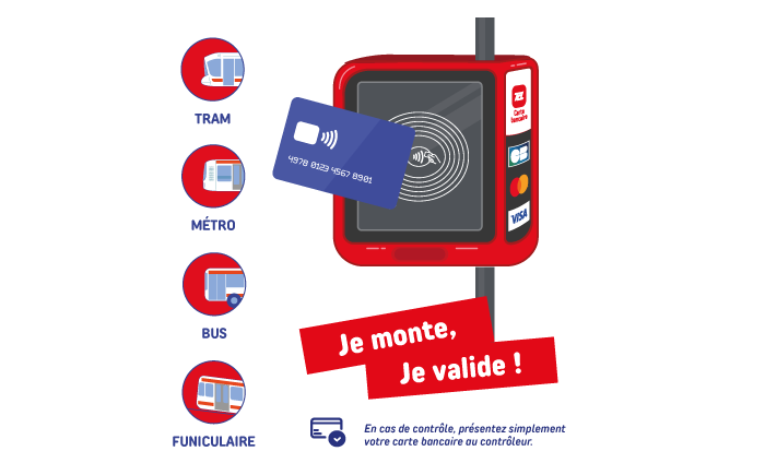 SYTRAL introduces contactless bank card payments in Lyon